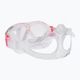 Detský set na šnorchlovanie AQUASTIC Maska + plutvy + šnorchel ružový MSFK-01SR 13