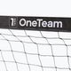 Futbalová bránka OneTeam One 300 x 160 cm z pozinkovanej ocele biela/čierna 5
