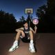 Basketbalová lopta OneTeam Basketball Holographic Black 13