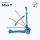 HUMBAKA Mini T detská trojkolesová kolobežka modrá HBK-S6T 3
