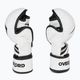 Overlord Sparring MMA grapplingové rukavice z prírodnej kože biele 101003-W/M 4