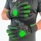 Brankárske rukavice Football Masters Voltage Plus NC black/fluo 4
