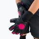 Brankárske rukavice Football Masters Voltage Plus NC black/pink 4
