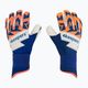 4Keepers Equip Puesta Nc Jr detské brankárske rukavice modré a oranžové EQUIPPUNCJR