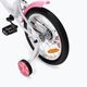 Detský bicykel Romet Tola 16 bielo-ružový 3