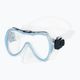 AQUA-SPEED Enzo + Evo šnorchlovací set maska + šnorchel + taška svetlomodrá 2