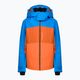Detská lyžiarska bunda Reima Luusua oranžovo-modrá 5187A-147