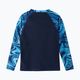 Detské plavecké tričko Reima Kroolaus čierno-modré 5200150A-6985 2