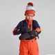 Detské lyžiarske nohavice Reima Wingon červenooranžové 9