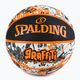 Spalding Graffiti orange basketball 84376Z veľkosť 7