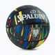 Spalding Marble basketbalová lopta čierna a farebná 84398Z veľkosť 7