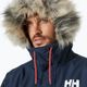 Pánska páperová bunda Helly Hansen Coastal 3.0 Parka navy 3