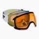 Lyžiarske okuliare HEAD Magnify 5K Gold Wcr + náhradné sklá S2/S1 gold 390831