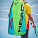 Detská tenisová taška HEAD Junior Combi Novak modro-zelená 283672 8