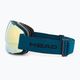 Lyžiarske okuliare HEAD Magnify 5K gold/petrol/orange 5