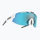 Cyklistické okuliare Bliz Matrix Small S3 matná biela / dymovo modrá multi 52907-03 5