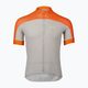 Pánsky cyklistický dres POC Essential Road Logo zink orange/granite grey