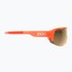 Cyklistické okuliare POC Do Half Blade fluorescenčné oranžové priesvitné 8