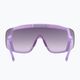 Cyklistické okuliare POC Devour purple quartz translucent/clarity road silver 8