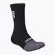 Cyklistické ponožky POC Flair Mid uranium black/sylvanite grey