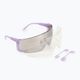 Cyklistické okuliare POC Propel purple quartz translucent/clarity road silver
