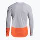 Pánske cyklistické oblečenie s dlhým rukávom POC MTB Pure granite grey/zink orange 4