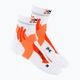Pánske bežecké ponožky X-Socks Marathon 4.0 U oranžovo-biele RS11S19U-W017
