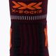Pánske ponožky X-Socks Trail Run Energy burgundy-orange RS13S19U-O003 5
