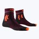 Pánske ponožky X-Socks Trail Run Energy burgundy-orange RS13S19U-O003 6