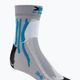 X-Socks Run Speed Two šedo-čierne bežecké ponožky RS16S19U-G004 4