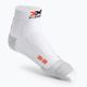 X-Socks Run Discovery bielo-sivé bežecké ponožky RS18S19U-W008