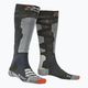 Ponožky X-Socks Ski Silk Merino 4.0 sivé XSSSKMW19U 4