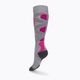 Dámske lyžiarske ponožky X-Socks Ski Silk Merino 4.0 grey XSSSKMW19W 2