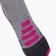 Dámske lyžiarske ponožky X-Socks Ski Silk Merino 4.0 grey XSSSKMW19W 3