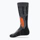X-Socks Trek X Merino grey duo melange/x-orange/black trekingové ponožky 2