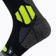 Ponožky na snowboard X-Socks Snowboard 4.0 black/grey/phyton yellow 3