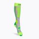Detské lyžiarske ponožky X-Socks Ski 4.0 šedo-zelené XSSS00W19J