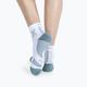 Pánske bežecké ponožky X-Socks Run Discover Ankle arctic white/pearl grey 4