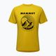 MAMMUT Horské trekingové tričko žlté