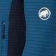 Pánska fleecová mikina Mammut Taiss Light ML s kapucňou modrá 1014-04530-50554-114 7