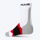 HUUB Active Sock tréningové ponožky biele COMACSOCK 2