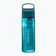Cestovná fľaša Lifestraw Go 2.0 s filtrom 650 ml lagoon teal