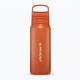 Lifestraw Go 2.0 Oceľová cestovná fľaša s filtrom 1 l kyoto orange
