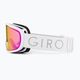 Dámske lyžiarske okuliare Giro Moxie white core light/amber pink/yellow 5