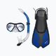 Mares ABC Quest Cestovná potápačská súprava maska+šnorchel+plutvy čierno-modrá 41797 12