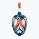 Celotvárová maska na šnorchlovanie SEAC Magica blue/orange 2