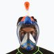 Celotvárová maska na šnorchlovanie SEAC Magica blue/orange 7