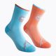 LaSportiva For Your Mountain modro-oranžové bežecké ponožky 69R402602