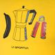 La Sportiva pánske lezecké tričko Raňajky žlté H32100100 3