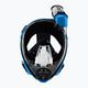 Celotvárová maska Cressi Baron na šnorchlovanie čierna a modrá XDT025020 2